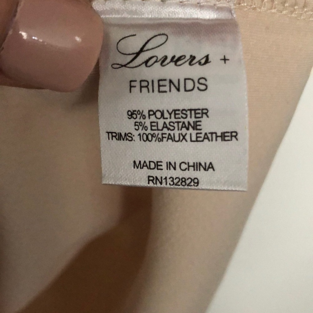NWOT Lovers + Friends Racer Back Dress - Picture 4 of 5